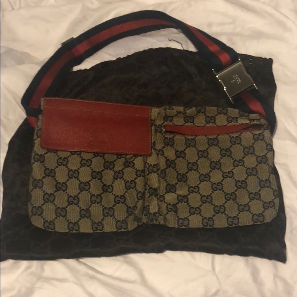 Gucci Vintage Monogram fanny pack